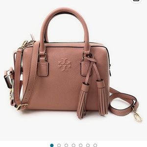 Tory Burch Thea Web Small Satchel Crossbody